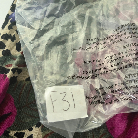 Vintage Separate Issue Floral Leopard Button-Down Shirt – 80s/90s Bold Print - Picture 10 of 10